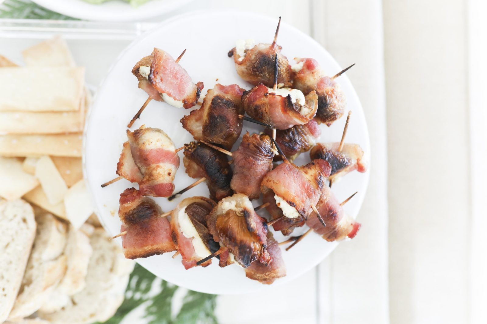 GOAT CHEESE + BACON WRAPPED FIGS Living With Landyn