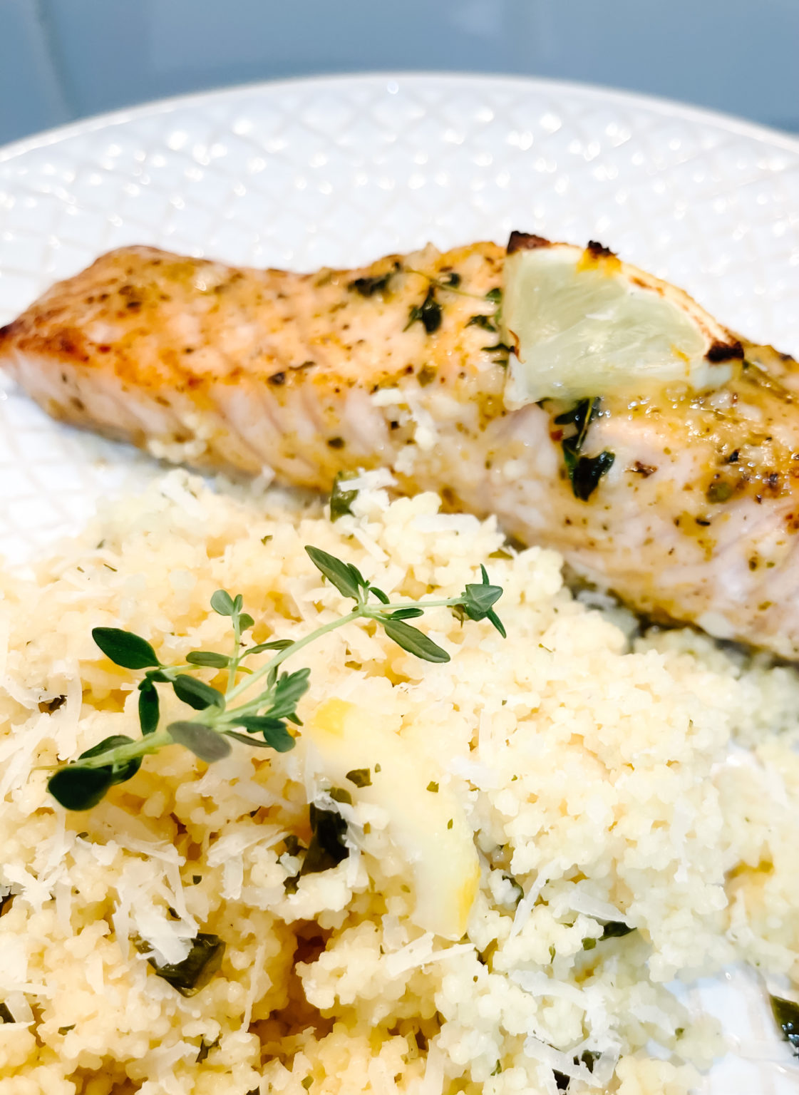 LEMON SALMON WITH COUSCOUS Living With Landyn